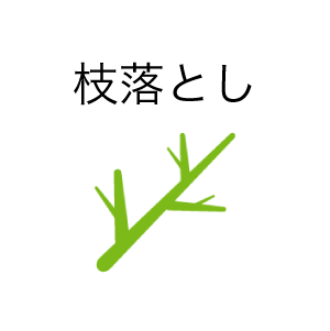 枝落とし